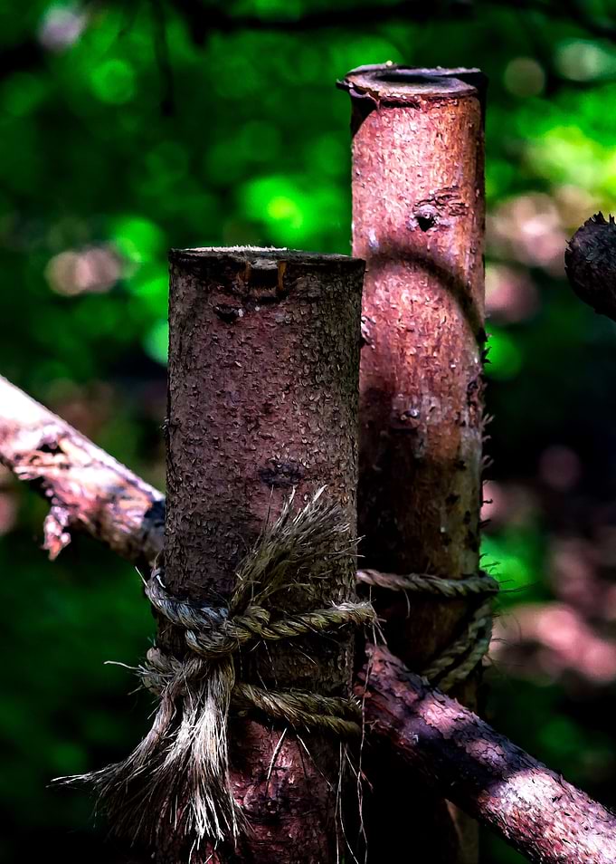 Garden Fence Poles