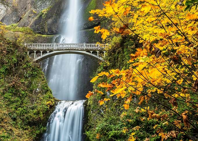 Mountain Waterfall