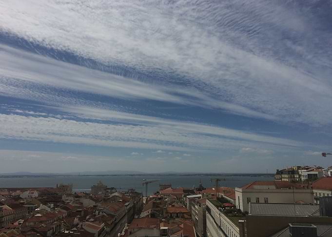 Lisbon from the Santa Just