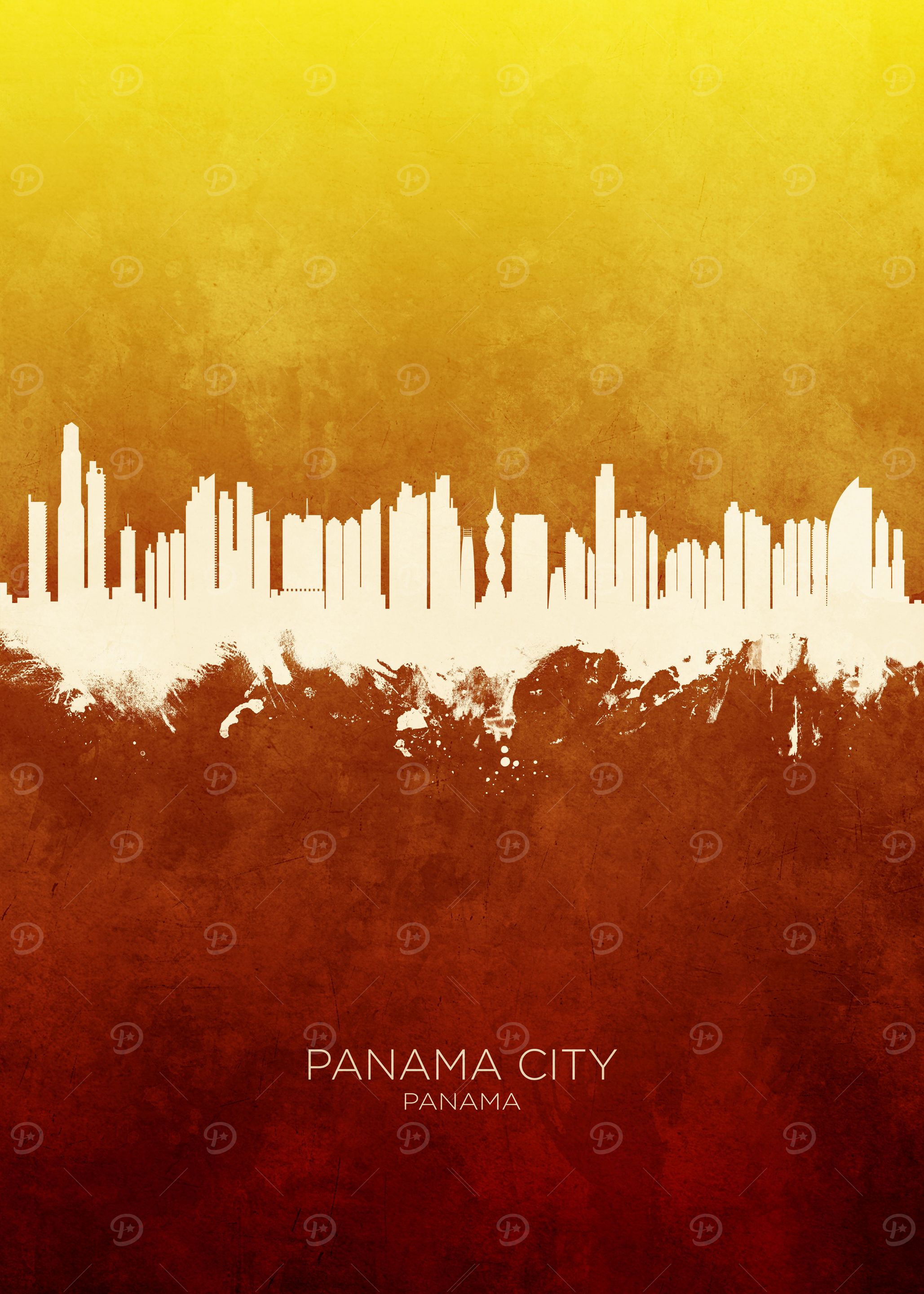 Panama City Panama Skyline