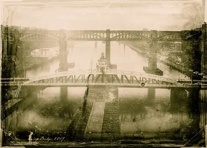 Swing Bridge daguerreotype