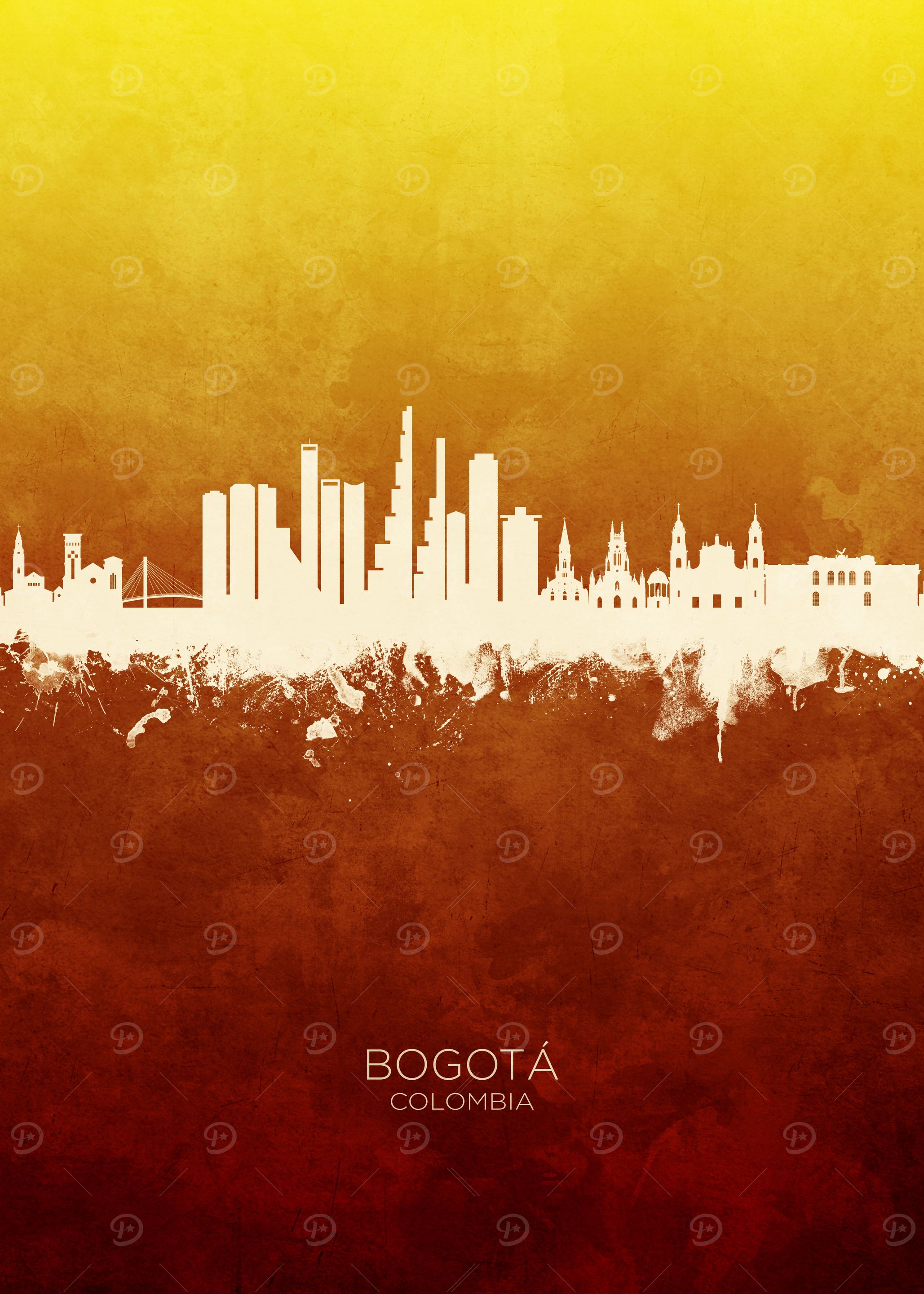 Bogota Colombia Skyline