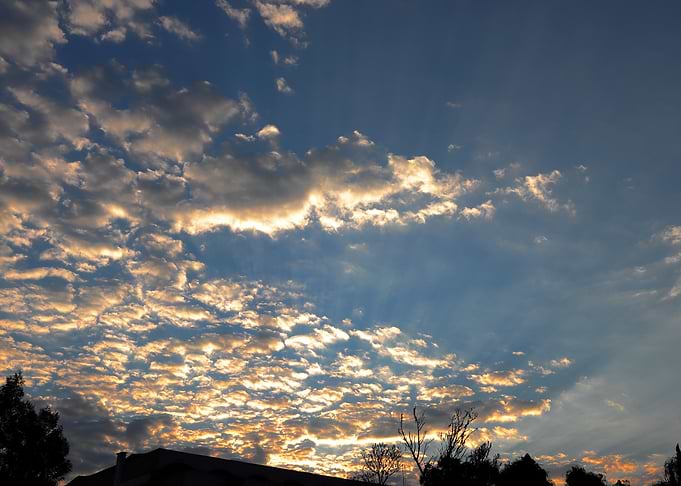 Magic sunset