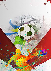 Football Sport abstract