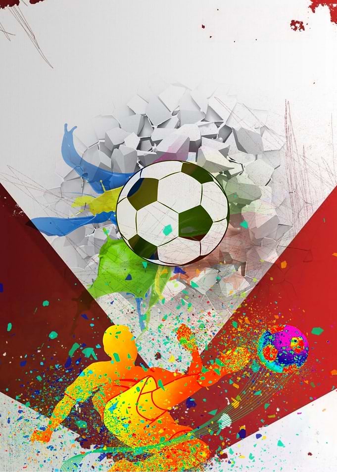 Football Sport abstract