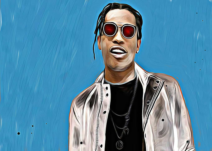 ASAP Rocky rapper poster