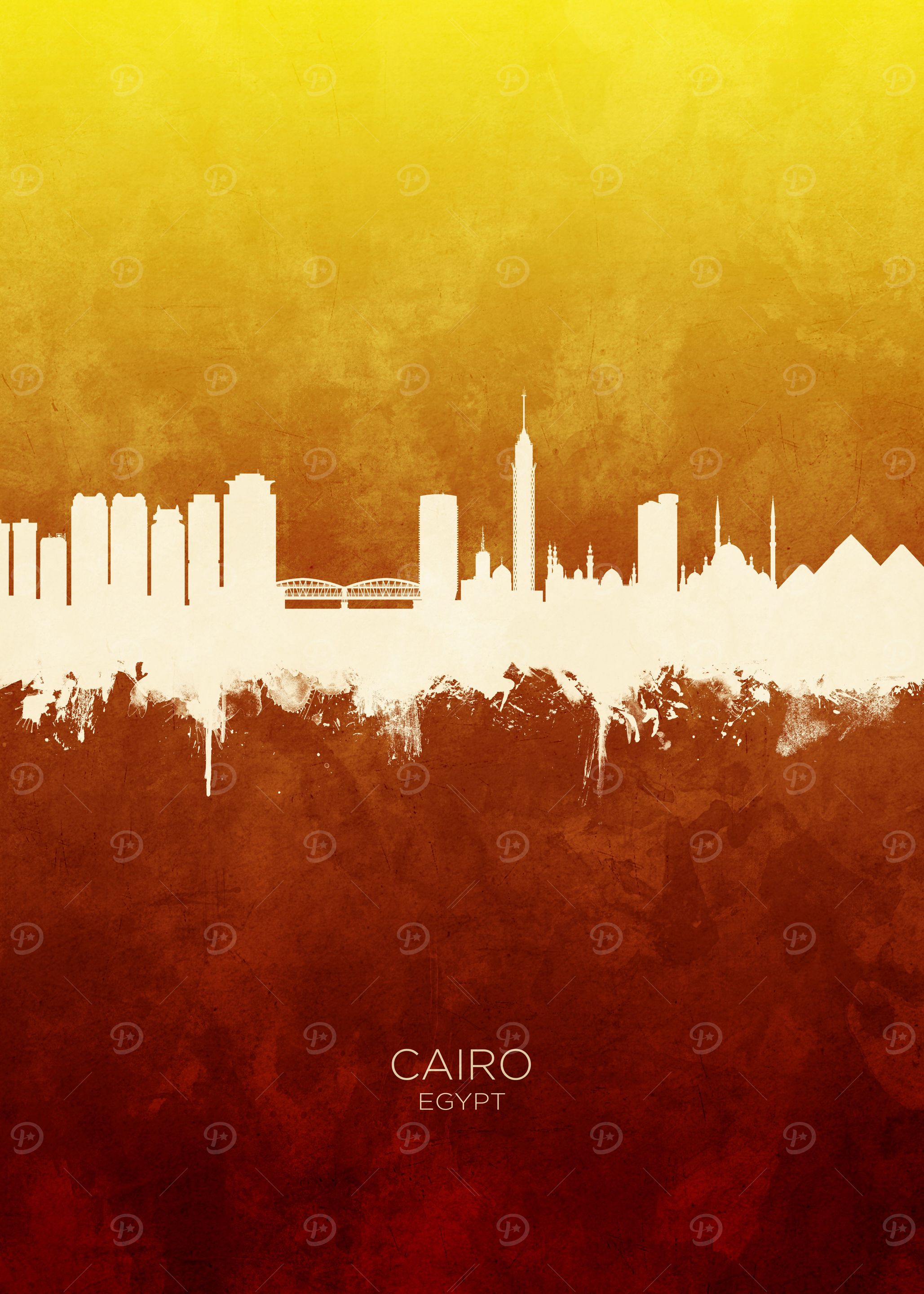 Cairo Egypt Skyline
