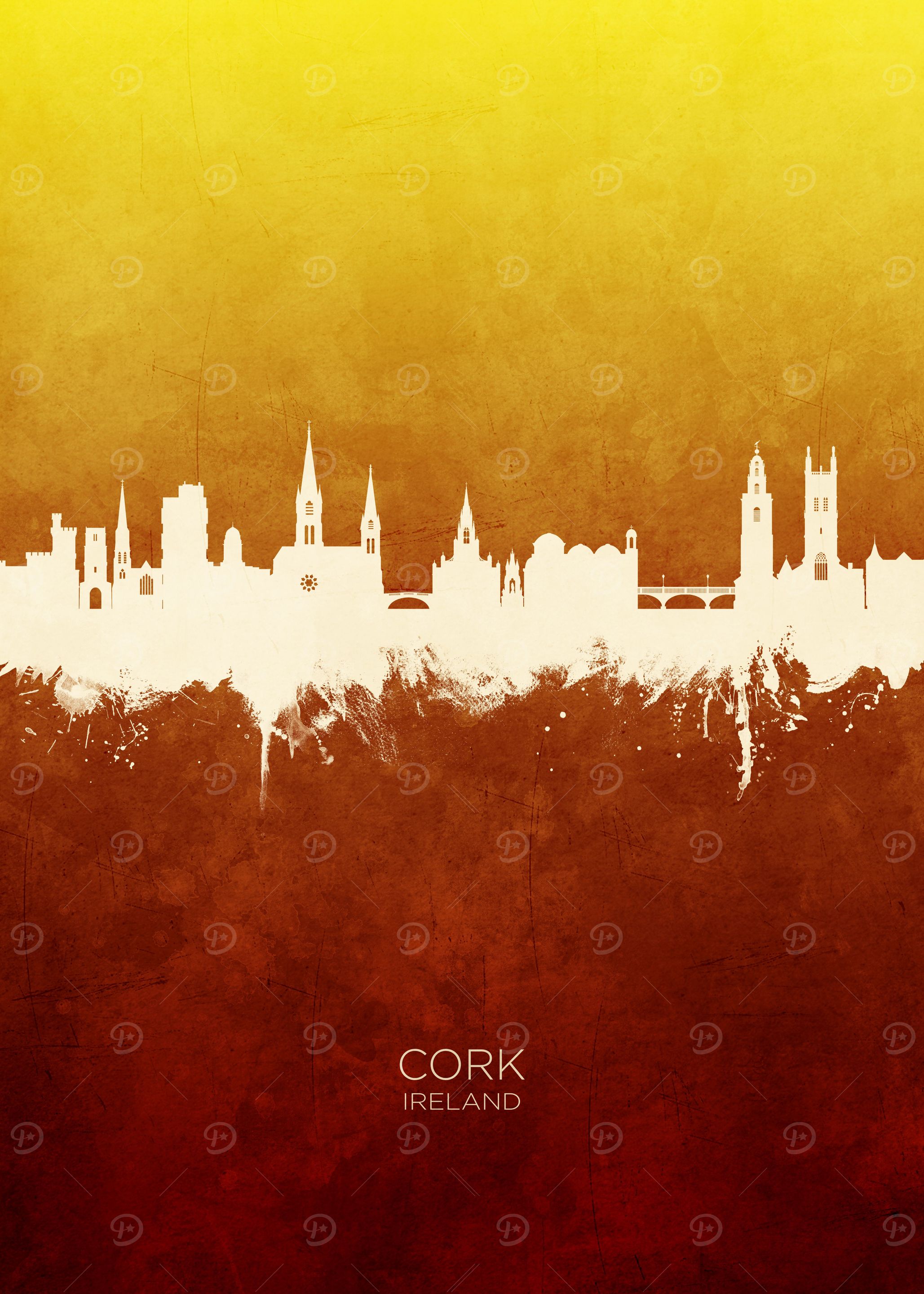 Cork Ireland Skyline