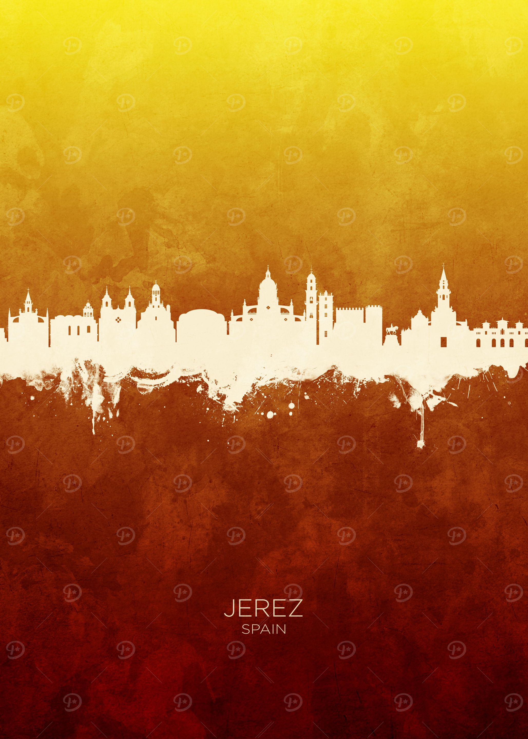 Jerez Spain Skyline