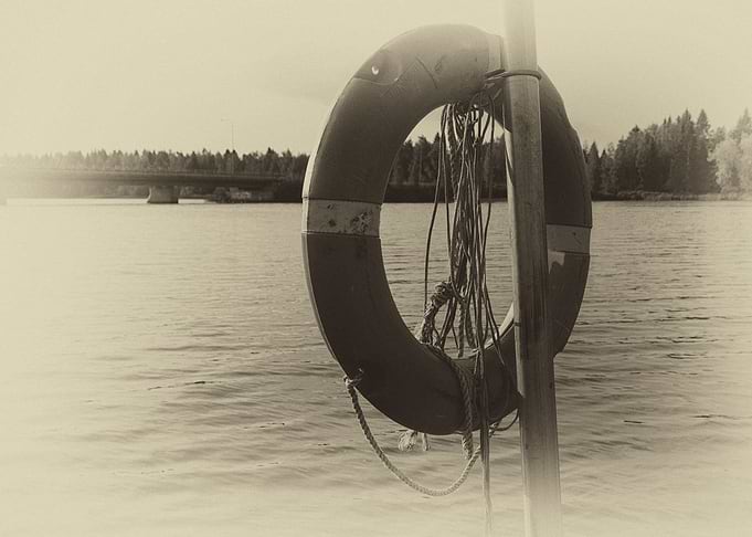 Lifebelt And Ropes