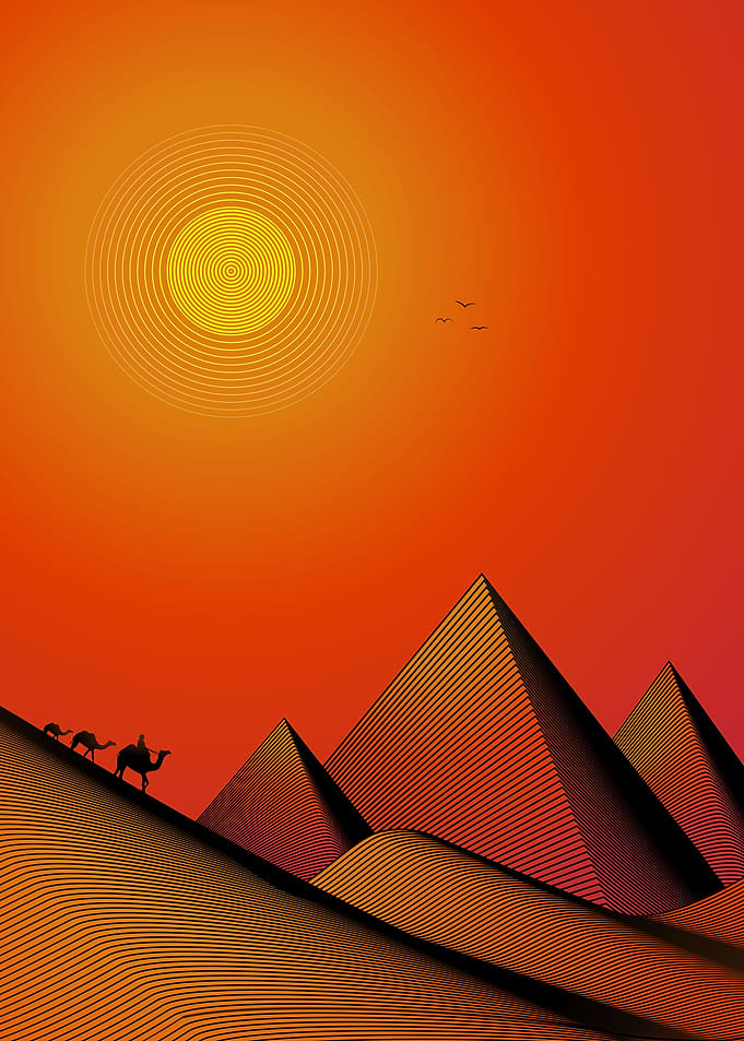 Egyptian Sunset