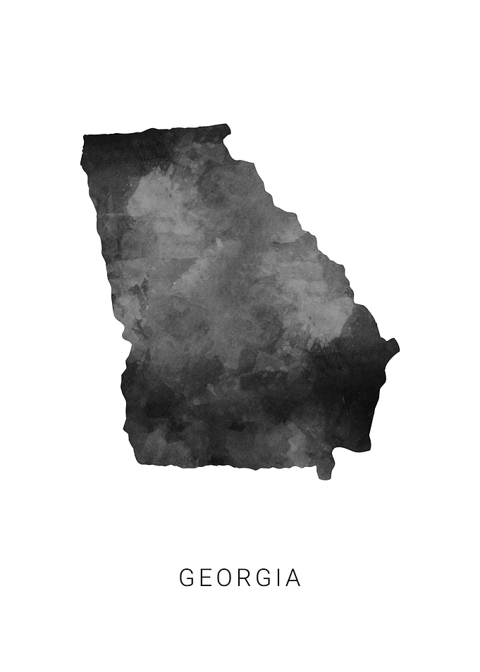Georgia map