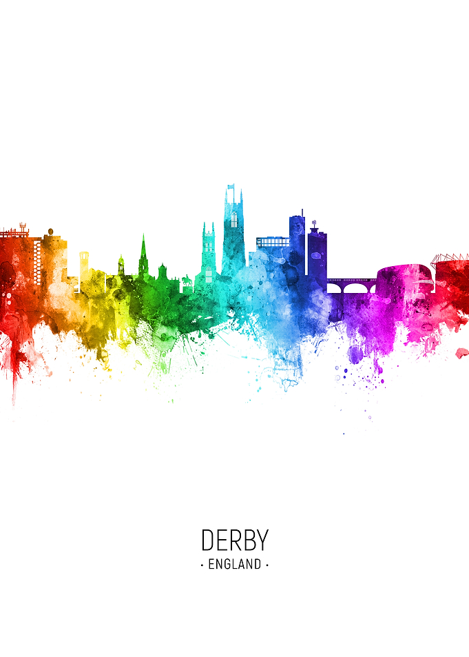 Derby England Skyline