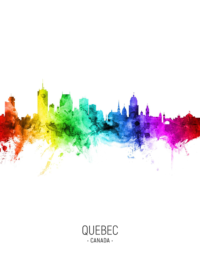 Quebec Canada Skyline