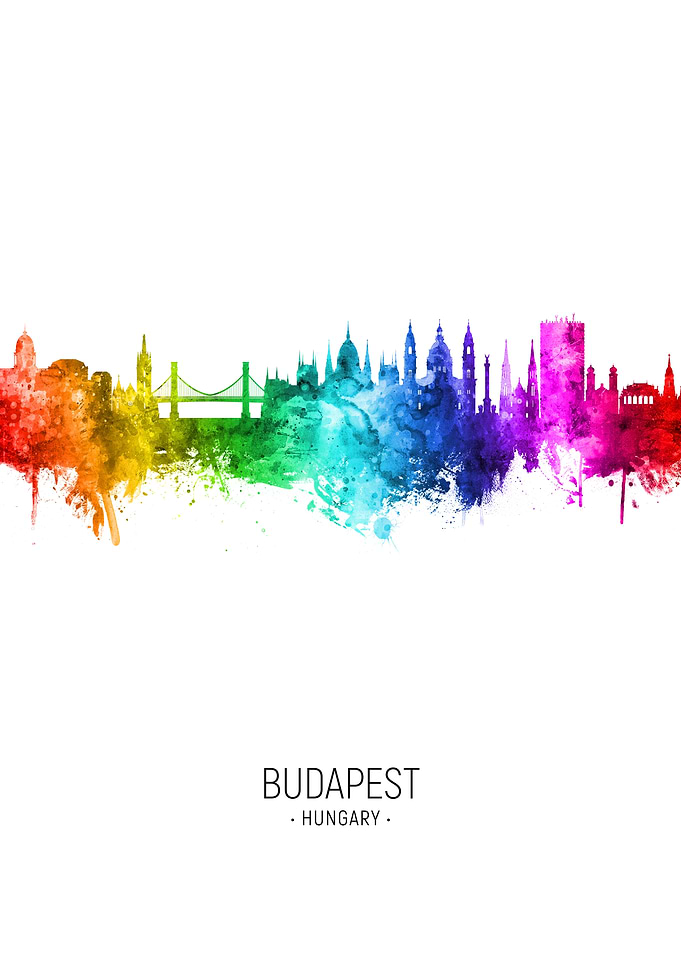 Budapest Hungary Skyline