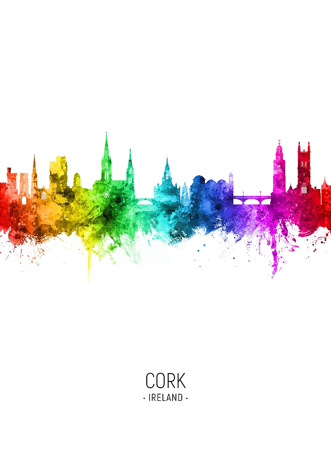 Cork Ireland Skyline