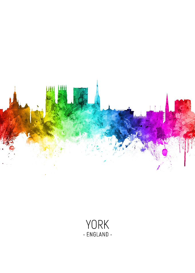 York England Skyline