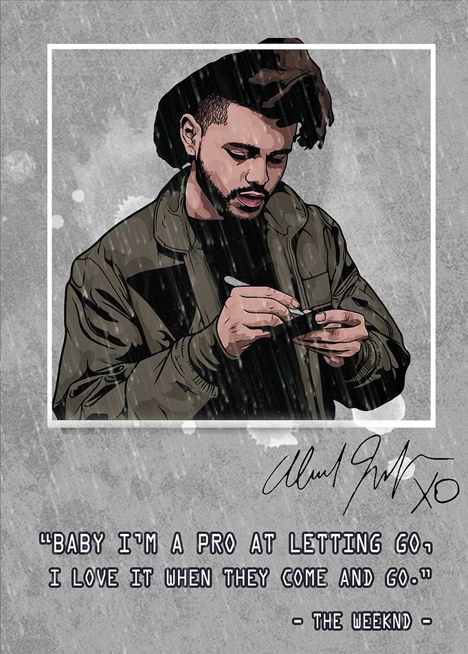 The Weeknd Canvas