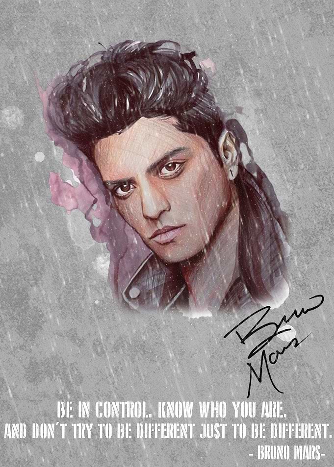 Bruno Mars Canvas