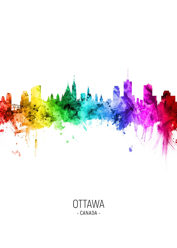 Ottawa Canada Skyline