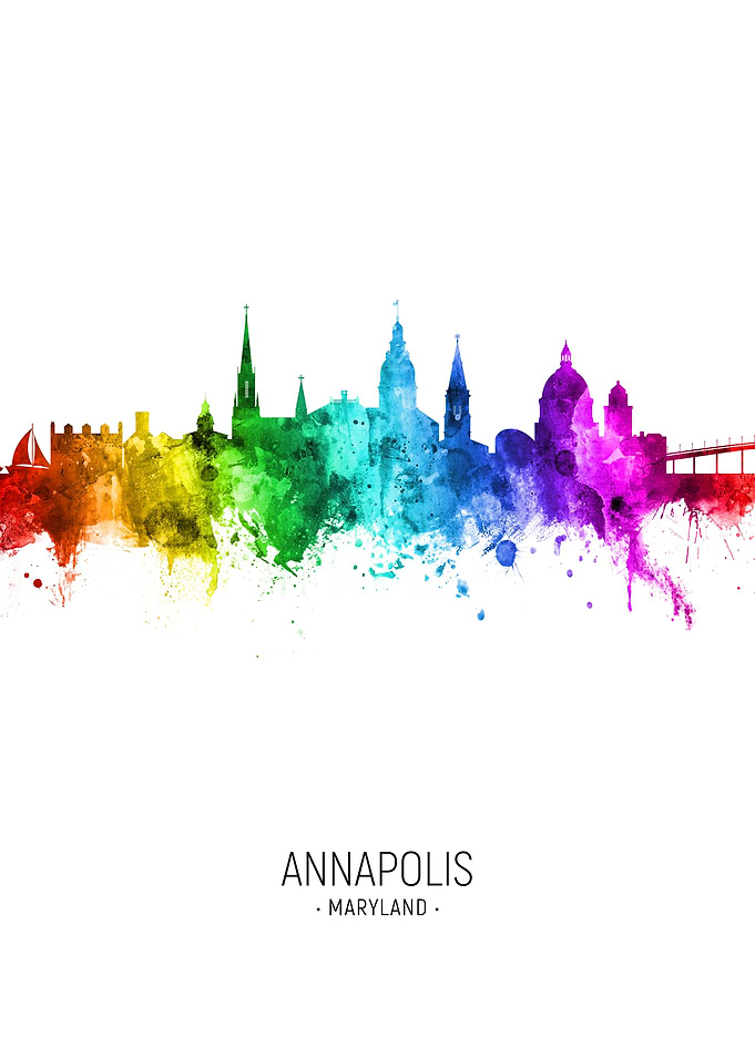Annapolis Maryland Skyline