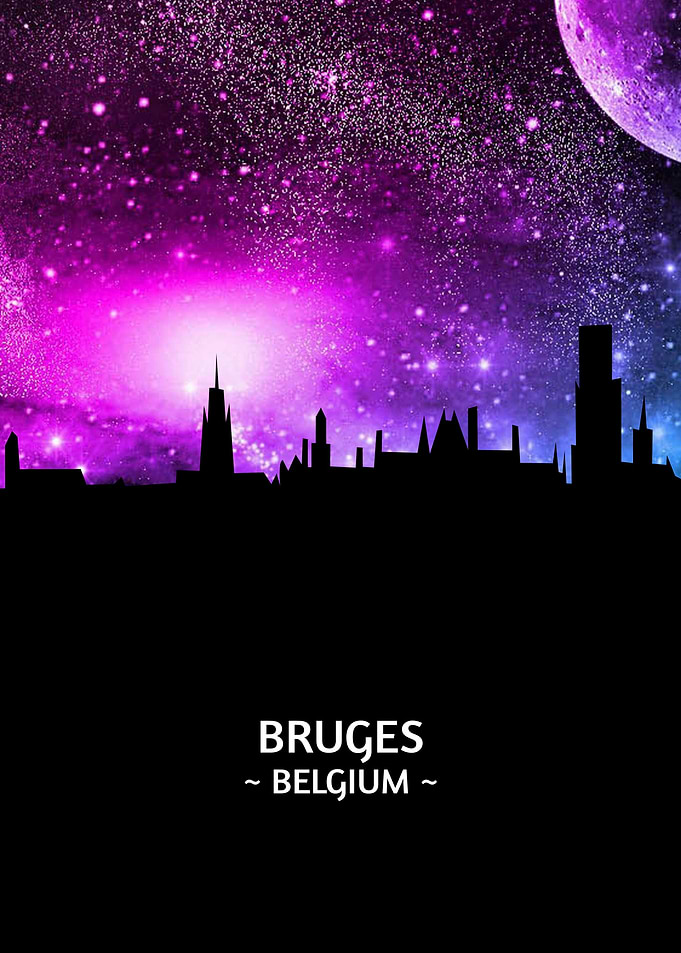 Bruges Belgium Skyline