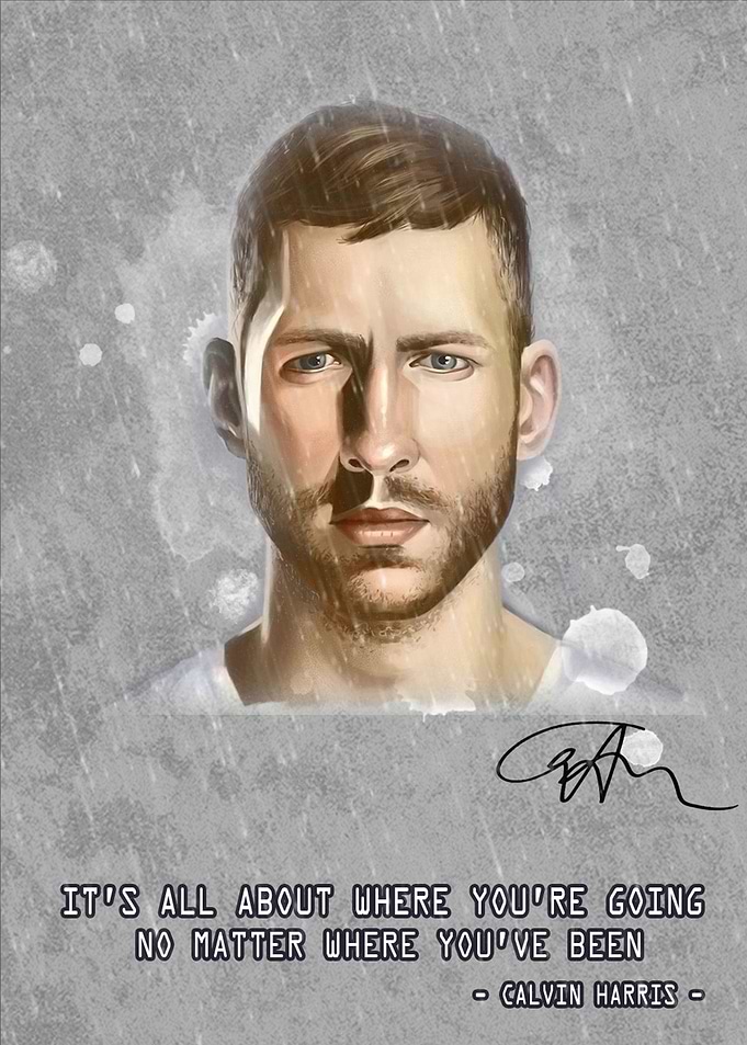 Calvin Harris Canvas