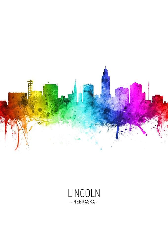 Lincoln Nebraska Skyline