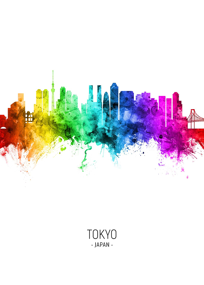 Tokyo Japan Skyline