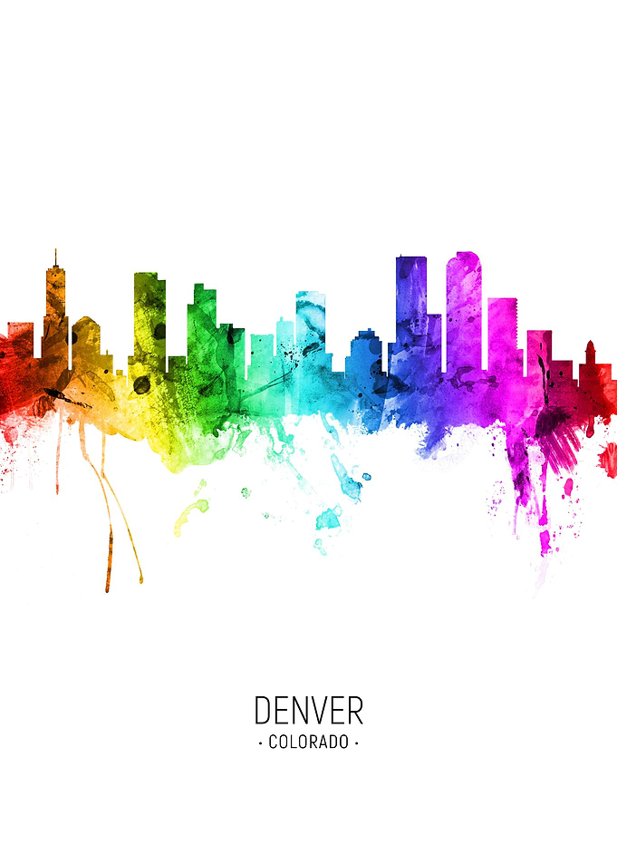 Denver Colorado Skyline