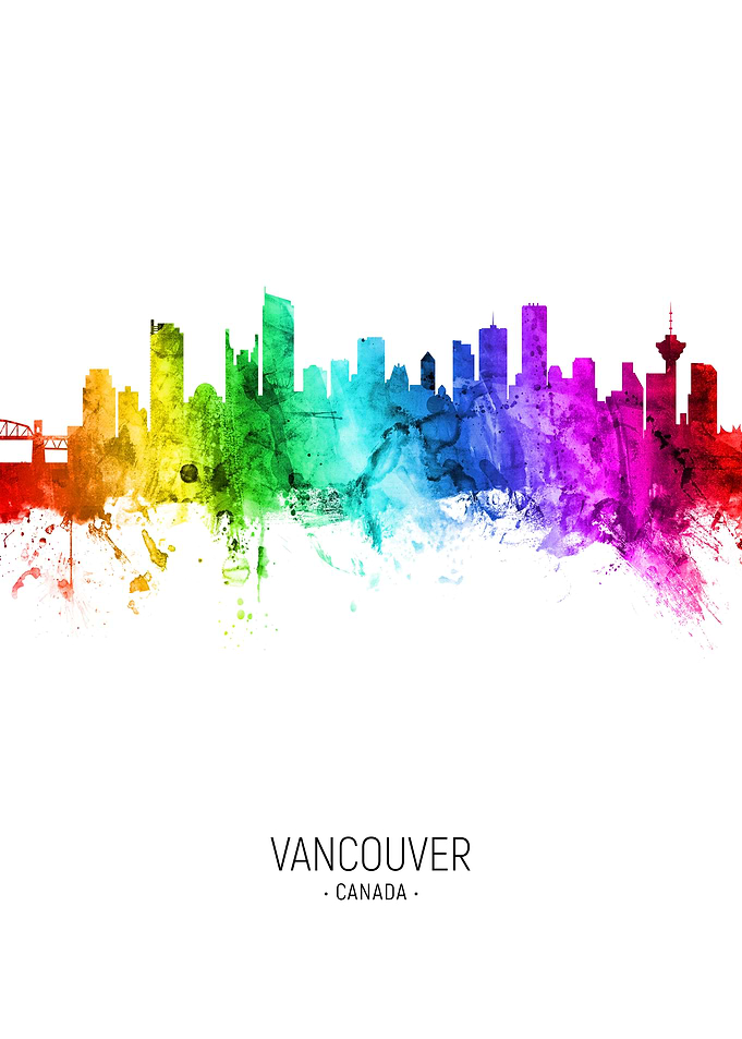 Vancouver Canada Skyline