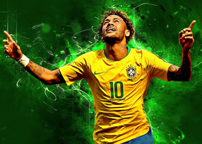 Neymar Jr. Brazil Soccer