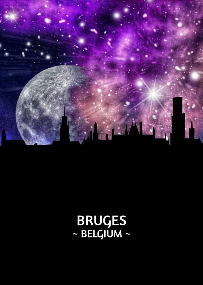 Bruges Belgium Skyline