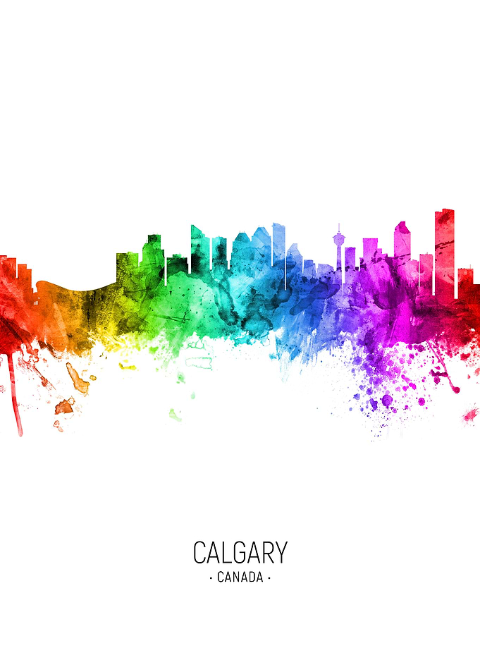Calgary Canada Skyline