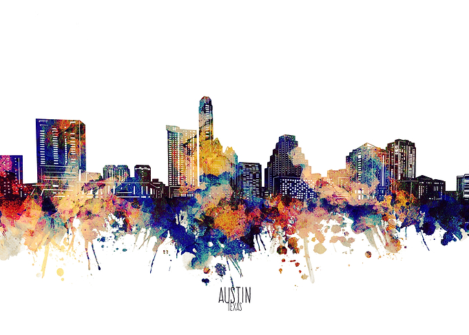 austin watercolor 2