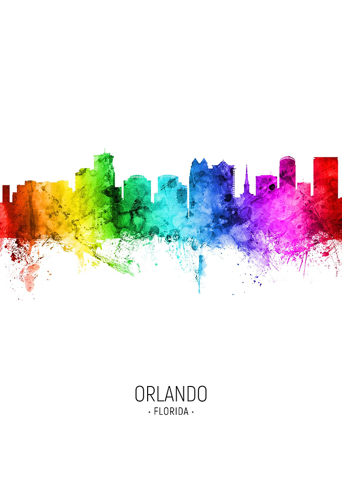 Orlando Florida Skyline