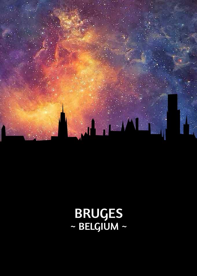 Bruges Belgium Skyline