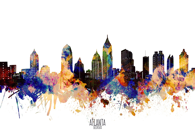 atlanta watercolor 2