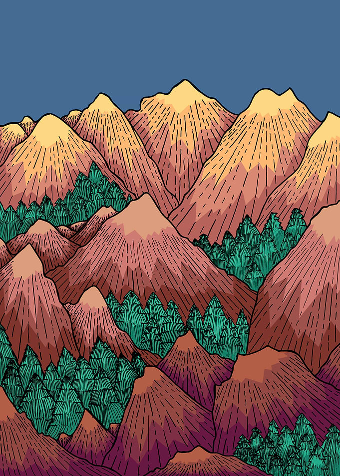The hills of Canada
