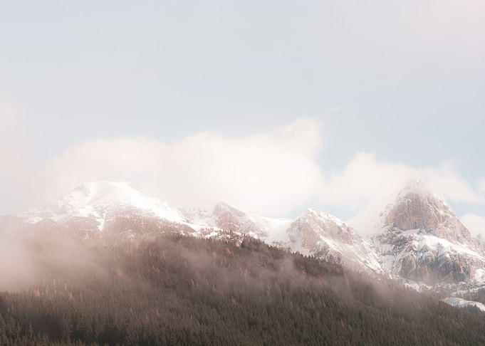 Dreamy Mountainscape
