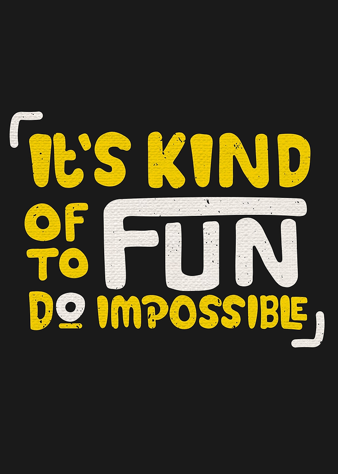 Its kind of fun do