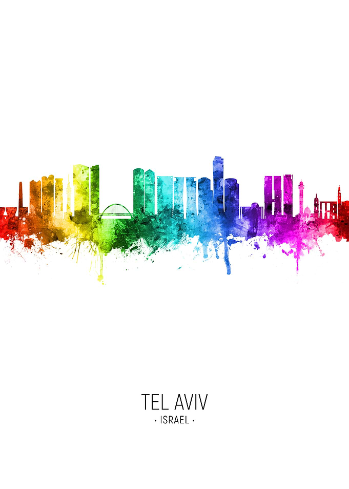 Tel Aviv Israel Skyline