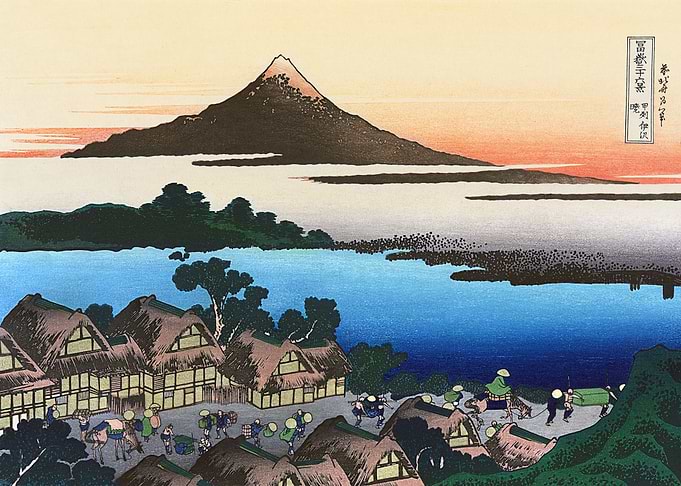 Dawn at Isawa in Kai