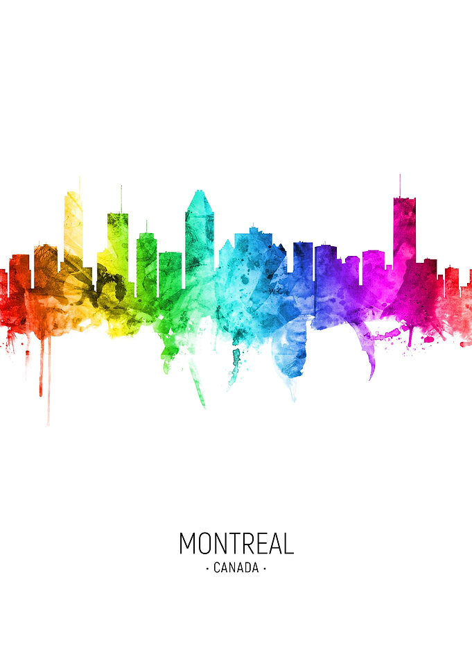 Montreal Canada Skyline