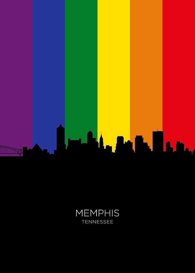 Memphis Tennessee Skyline