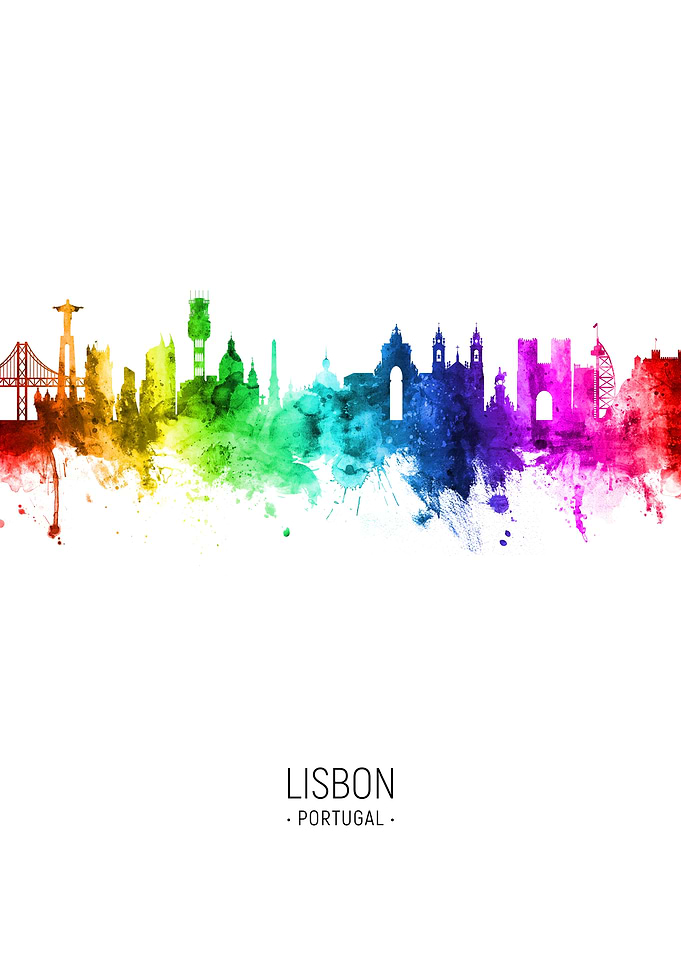 Lisbon Portugal Skyline