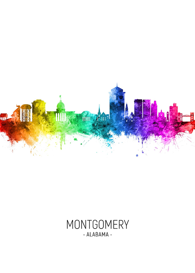 Montgomery Alabama Skyline