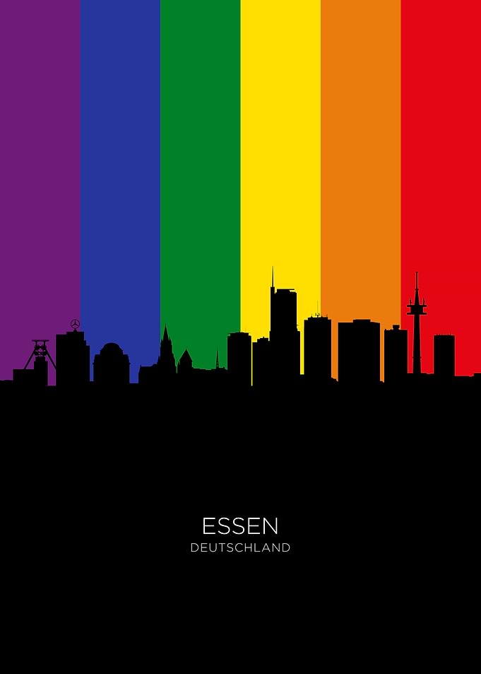 Essen Deutschland Skyline