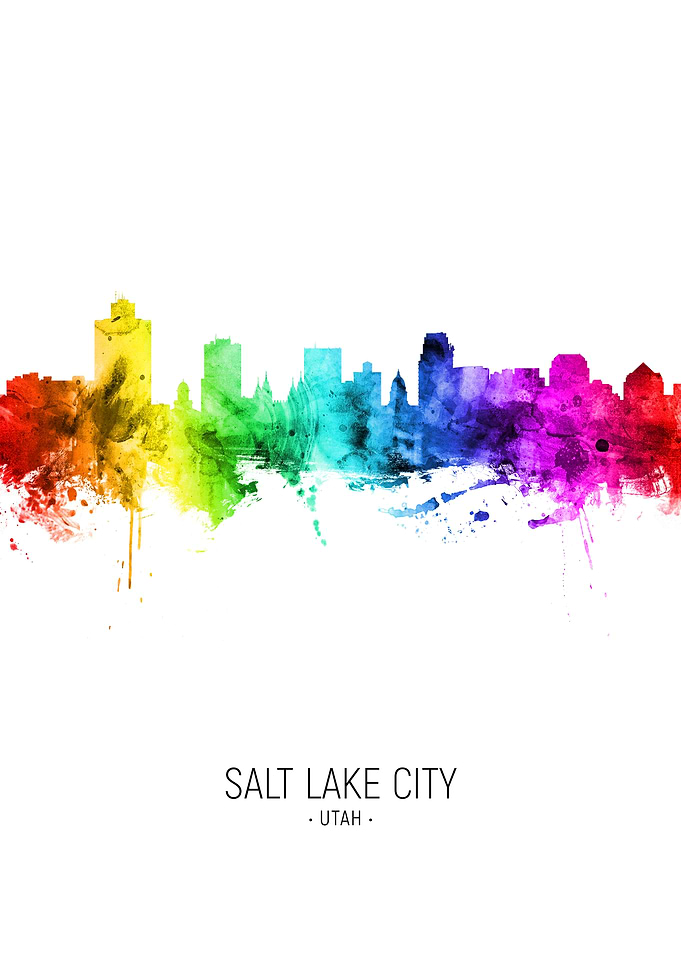 Salt Lake City Skyline