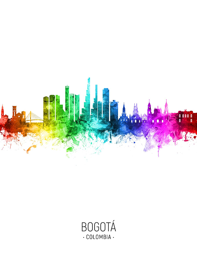 Bogota Colombia Skyline